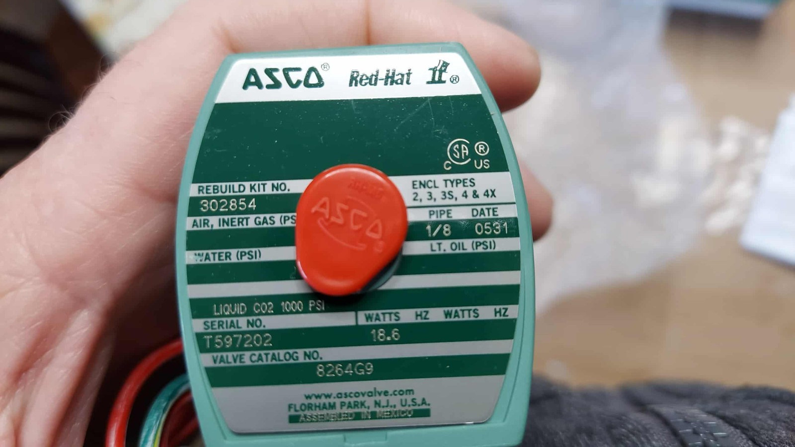 New Asco 8264G9 Valve