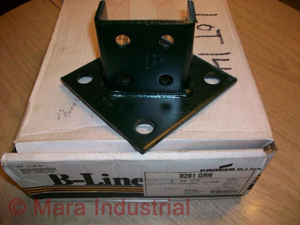 B-line B281 COOPER GREEN POST BASE (Pack of 6)