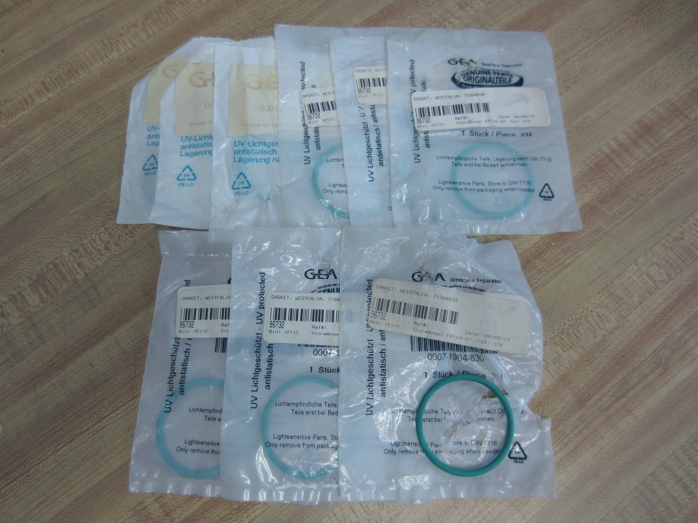 GEA 0007-1904-830 Gasket 00071904830 (Pack of 3)