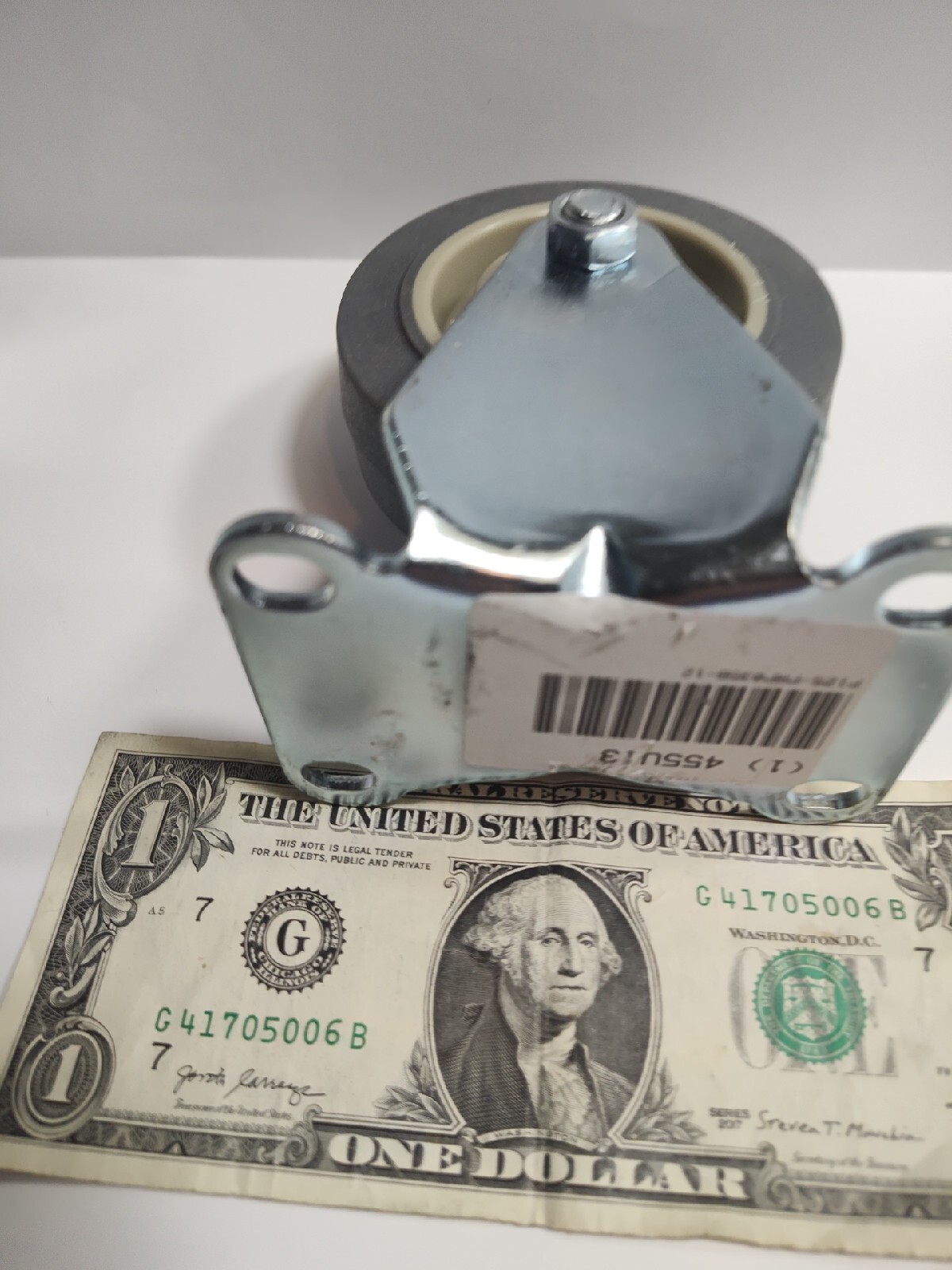 GRAINGER APPROVED P12S-PRP035B-12 NSF-Listed Plate Caster,,250 lb.