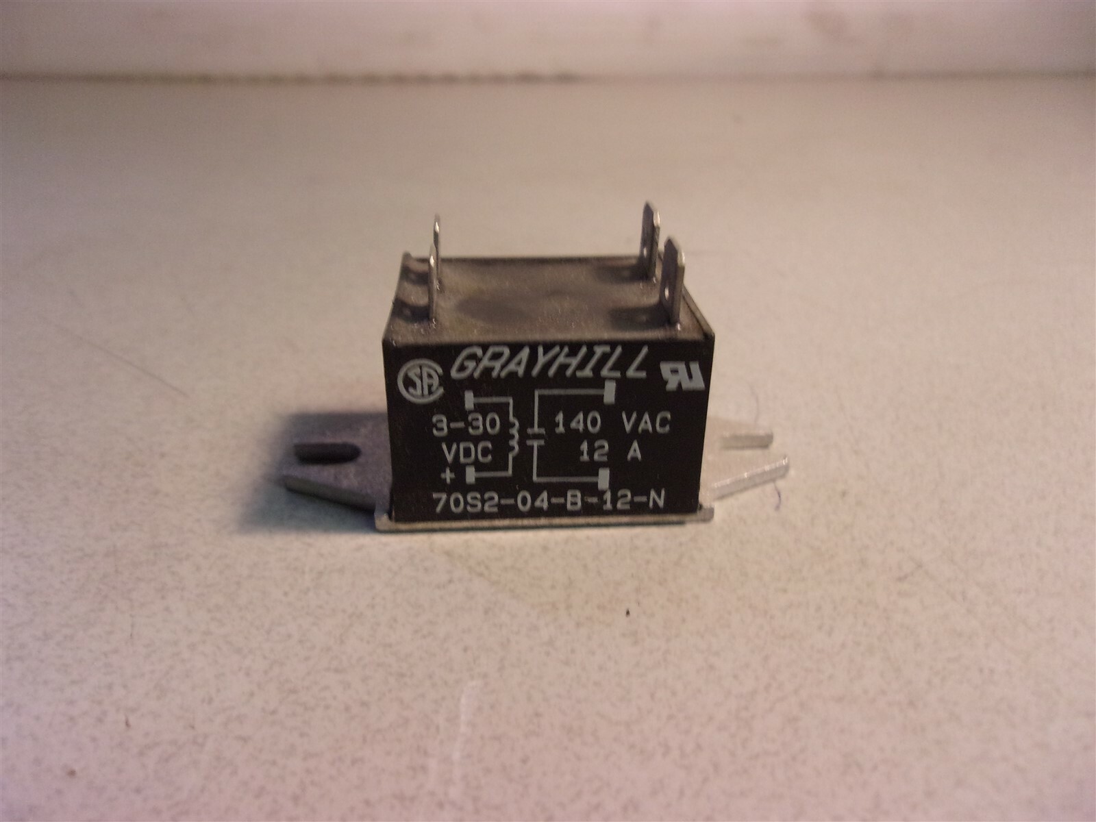 NEW Grayhill 70S2-04-B-12-N 140VAC Solid State Relay *FREE SHIPPING*