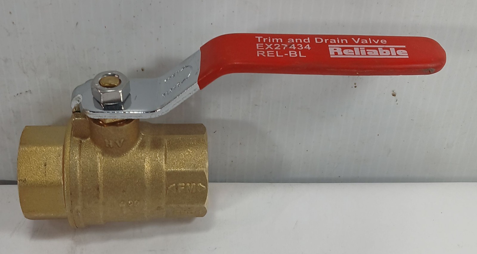 1 NEW RELIABLE EX27434REL-BL 1” BALL VALVE NNB ***MAKE OFFER***