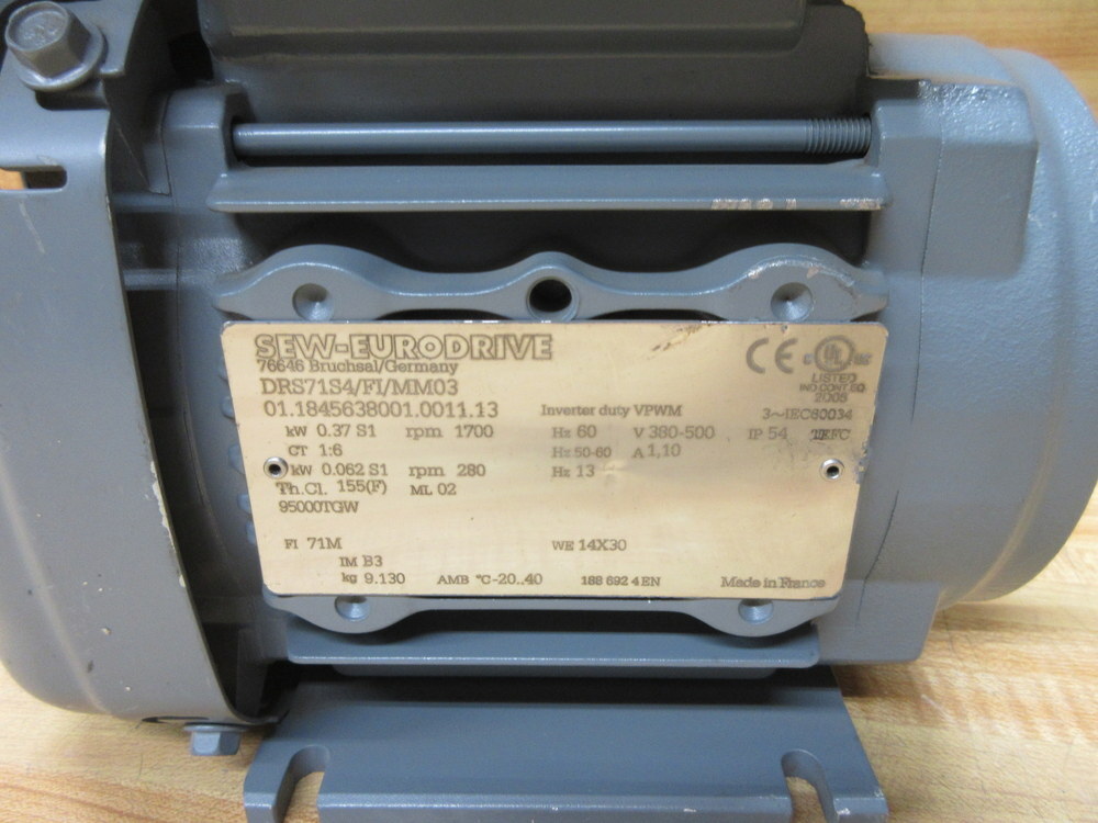 SEW-Eurodrive DRS71S4/FI/MM03 Servo Motor MM03D-503-00