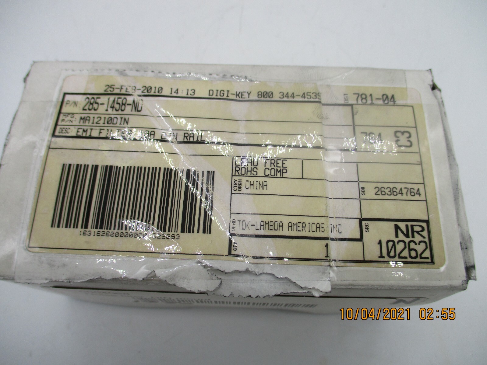 Densei-Lambda MA1210DIN New DIN Mount Nosie Filter