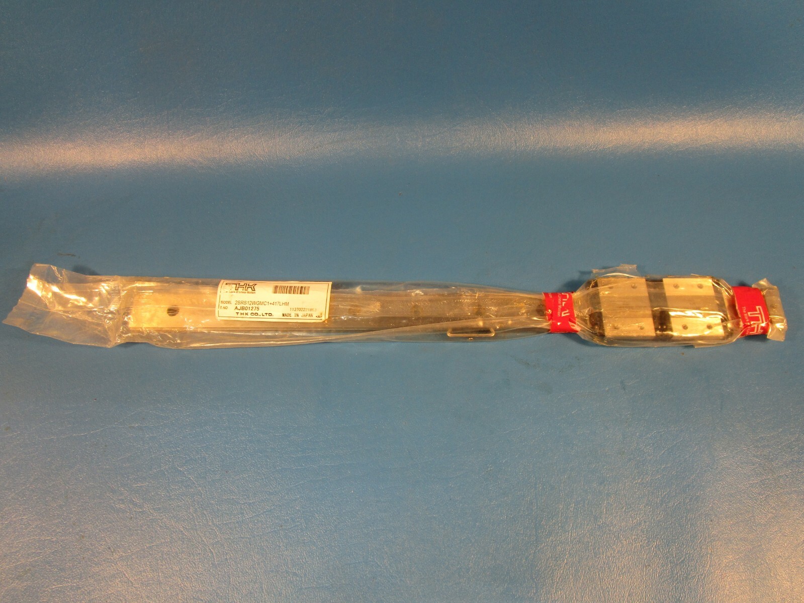 THK, 2SRS12WGMC1+417 LHM, two SRS12WGM Linear Guide Blocks on a 417mm Rail