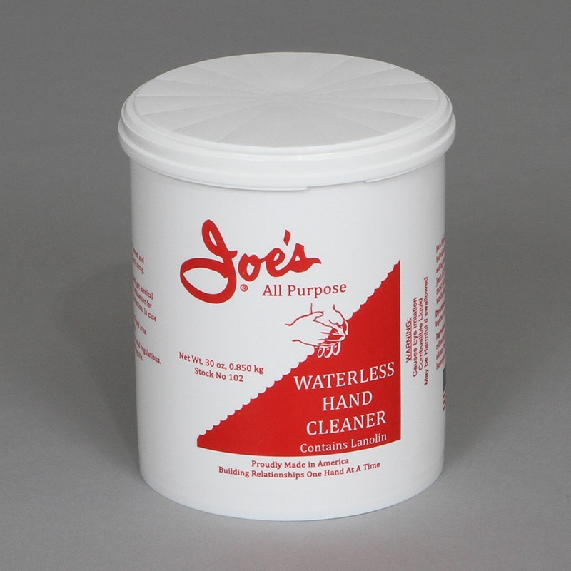 Joe’s 102 All Purpose Waterless Hand Cleaner 30 oz Plastic Can (3 Containers)