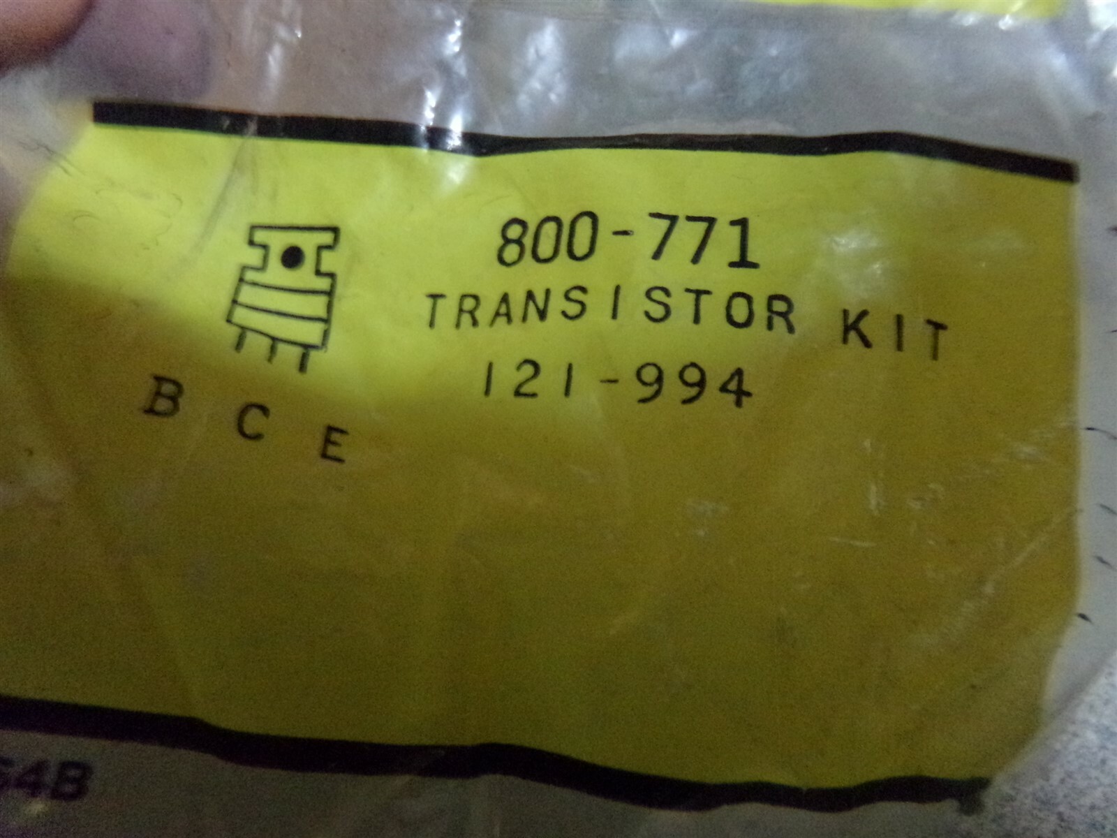 NEW Zenith 800-771 Transistor Kit 121-994 *FREE SHIPPING*