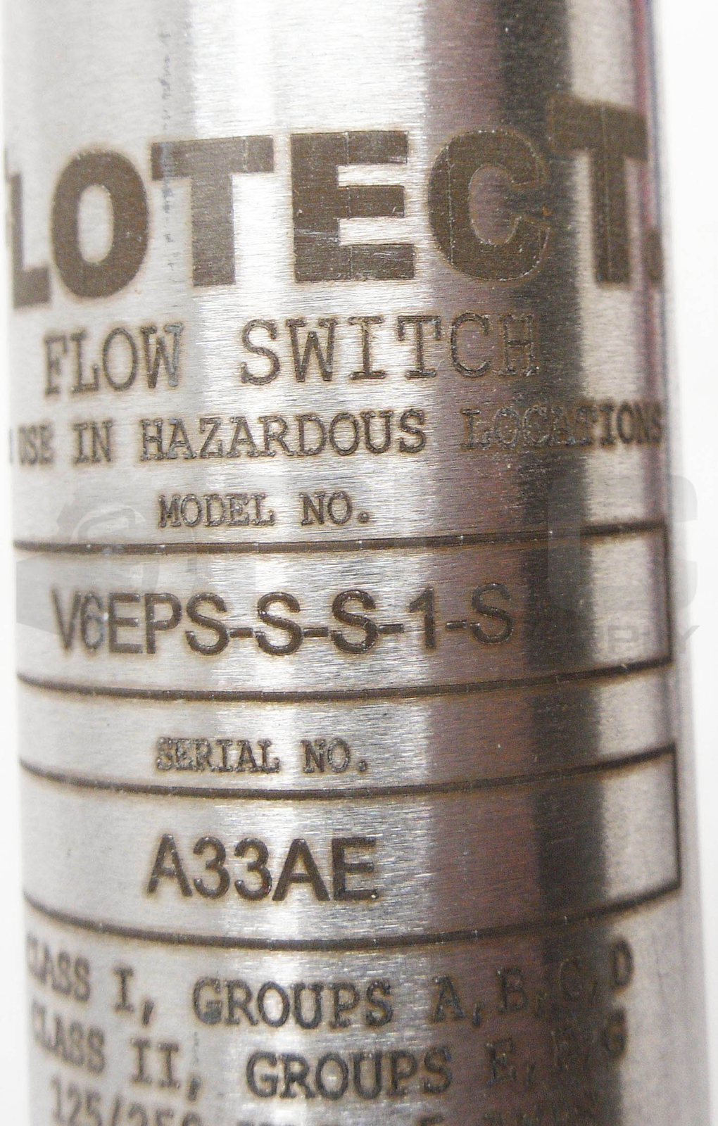 DWYER FLOTEC V6EPS-S-S-1-S FLOW SWITCH 125-250VAC 5A