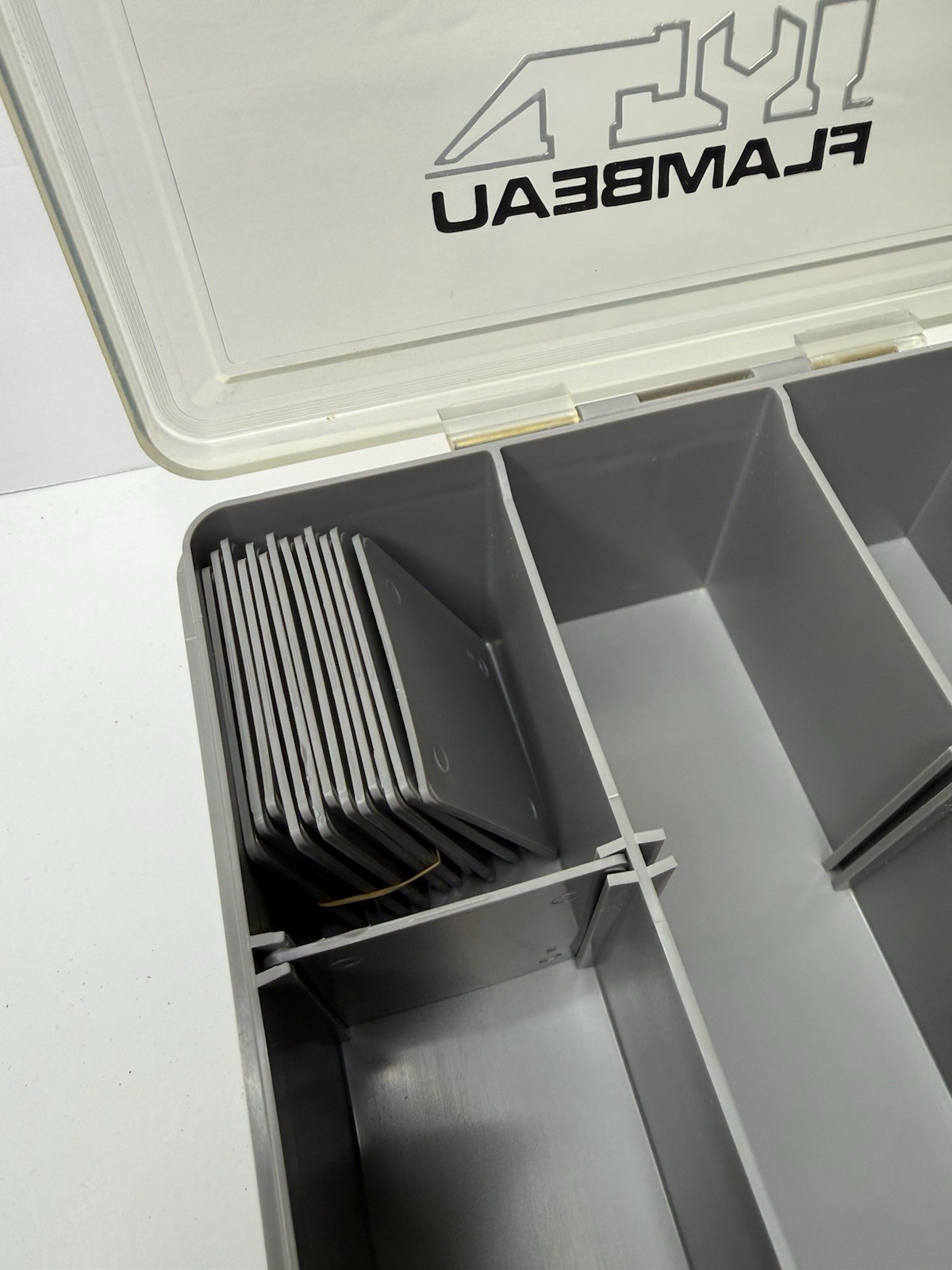 Flambeau Tuff-Tainer 10320 USA Adjustable Compartment Storage Box