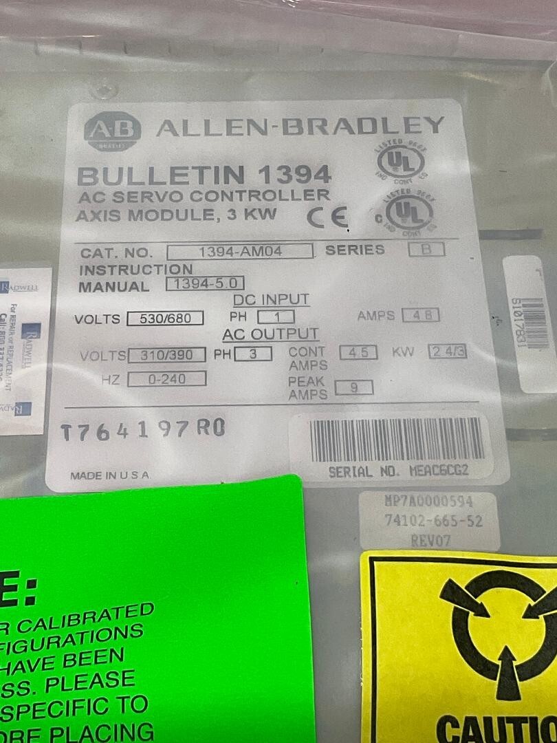 Allen Bradley 1394-AM04