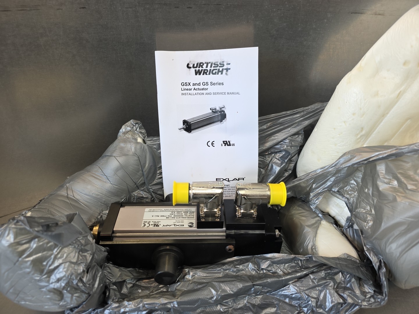 EXLAR GSX20-0304-MTF-RA1-168 GSX Series