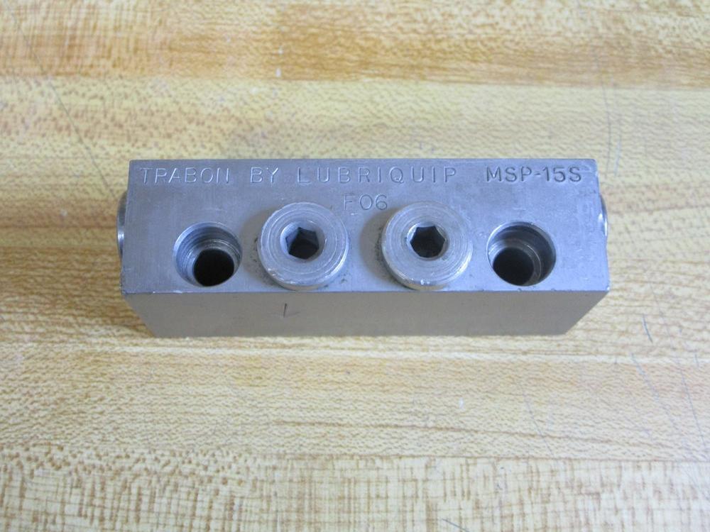 Lubriquip MSP-15S Graco Trabon Valve 562713
