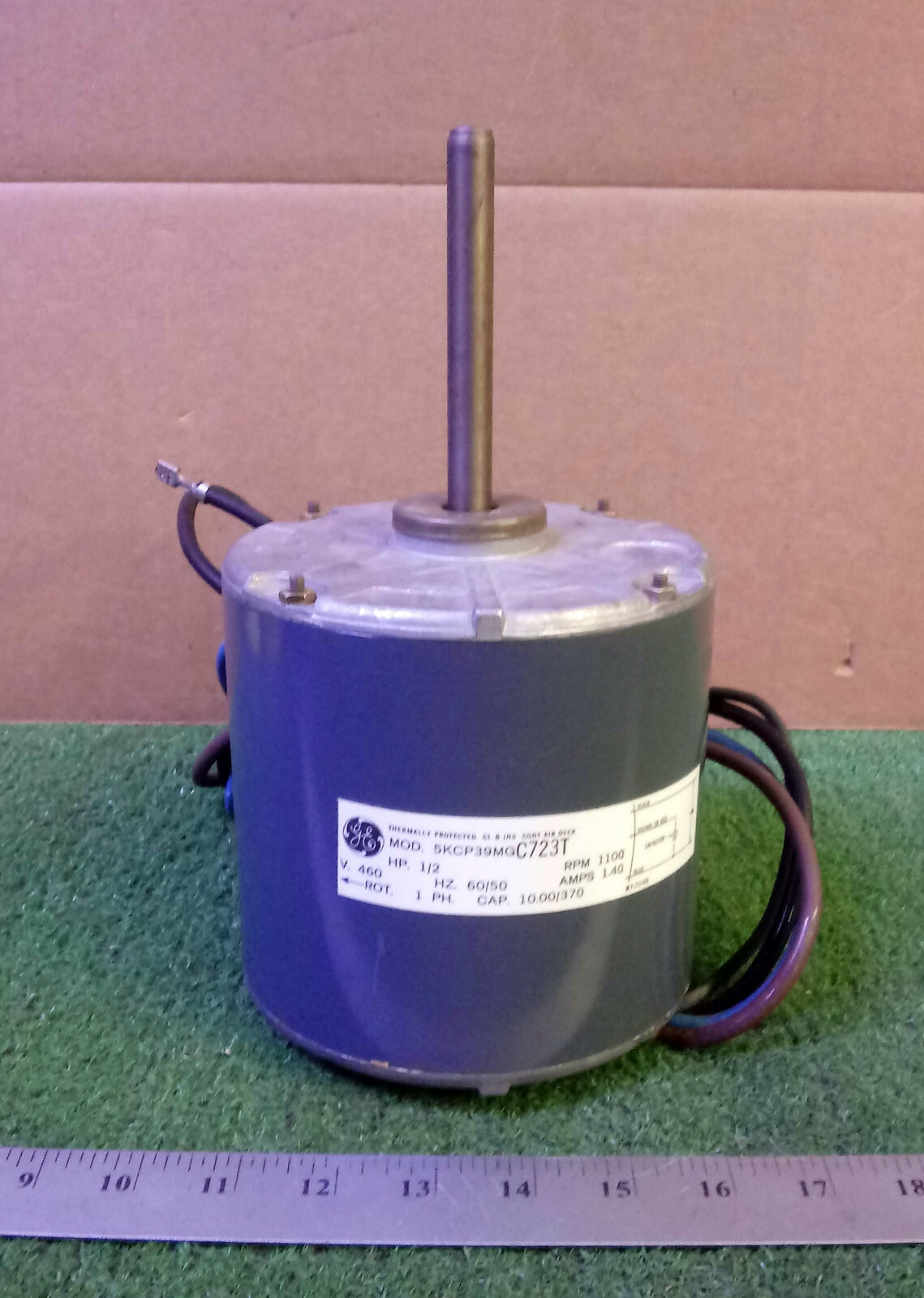 1 NEW GENERAL ELECTRIC 5KCP39MGC723T 1/2 HP ELECTRIC MOTOR NNB ***MAKE OFFER***
