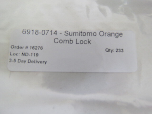 SUMI 6918-0714 Qty of 18 per Lot SUMI 6918-0714