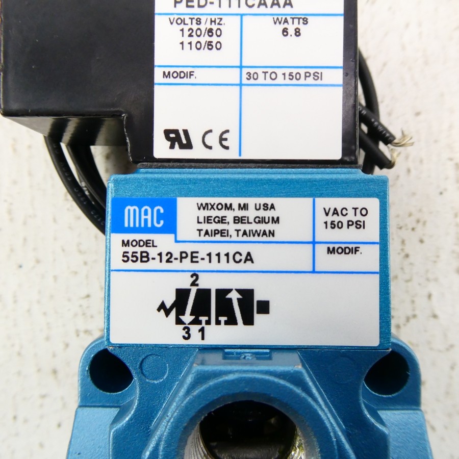 MAC 55B-12-PE-11CA 110/120V 30-150PSI NSMP