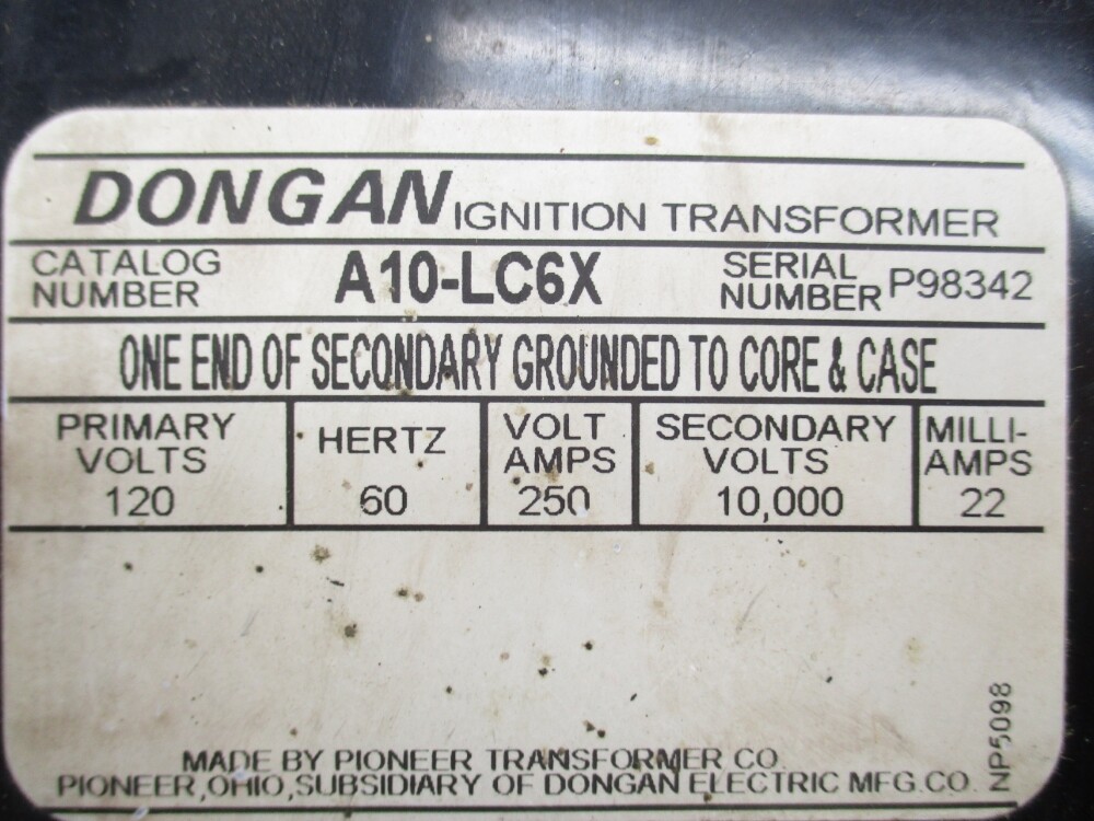 DONGAN A10-LC6X 0.250KVA NSMP