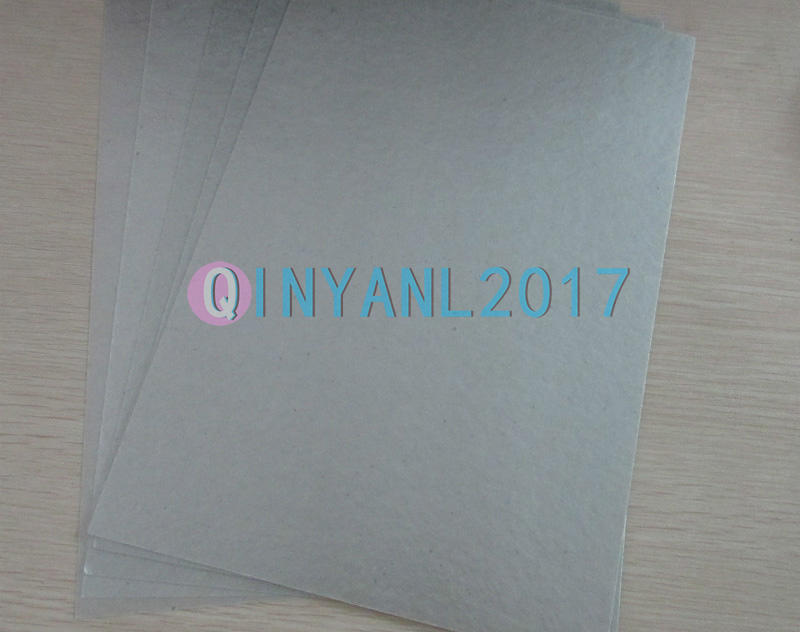 5pcs MICA HEAT RESISTANT INSULATION INSULATOR Flexible SHEET 300*200*0.15mm