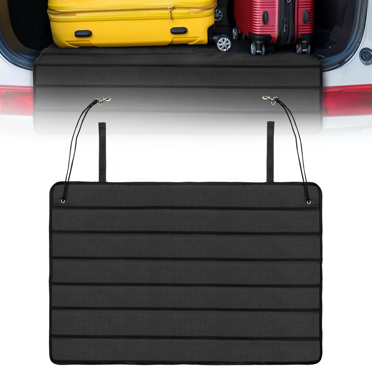 Large Bumper Guard for Cars, 37 x 25 in Car Rear Bumper Protector, Foldable U…