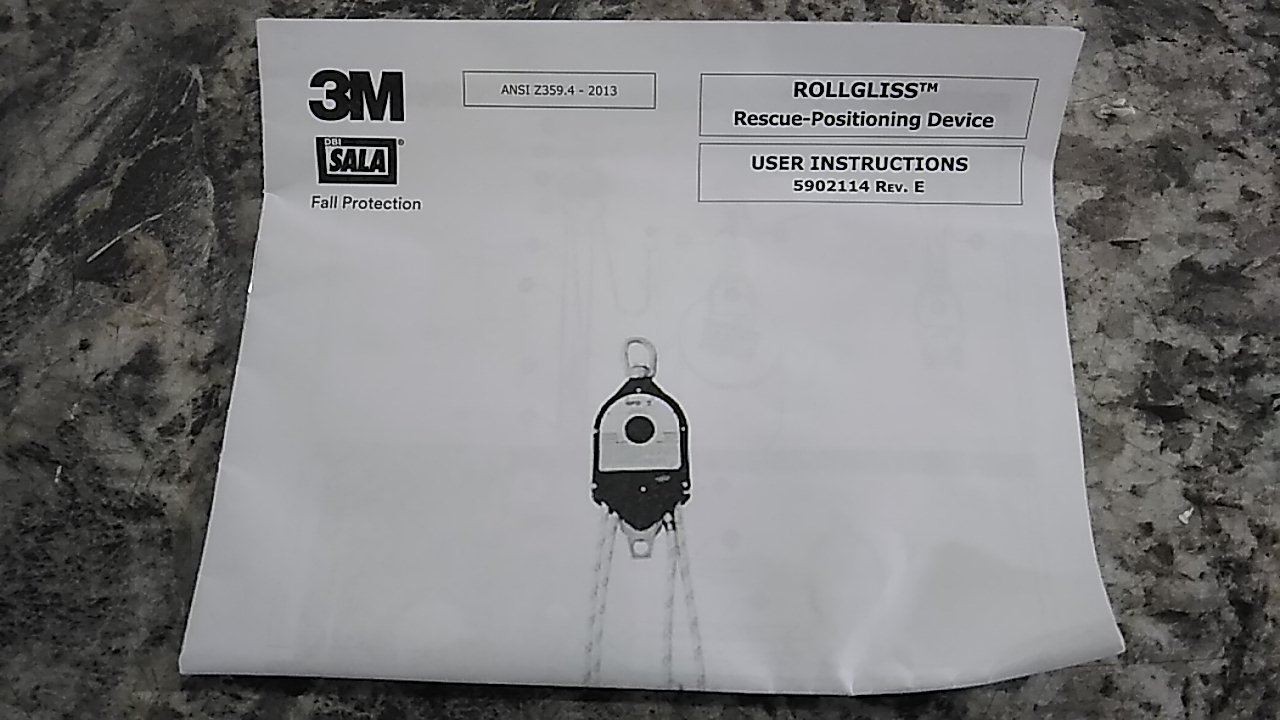 3M DBI-Sala 3602100 3/8 In Cable Dia 100 Ft L 250 Lb Cap Positioning Device