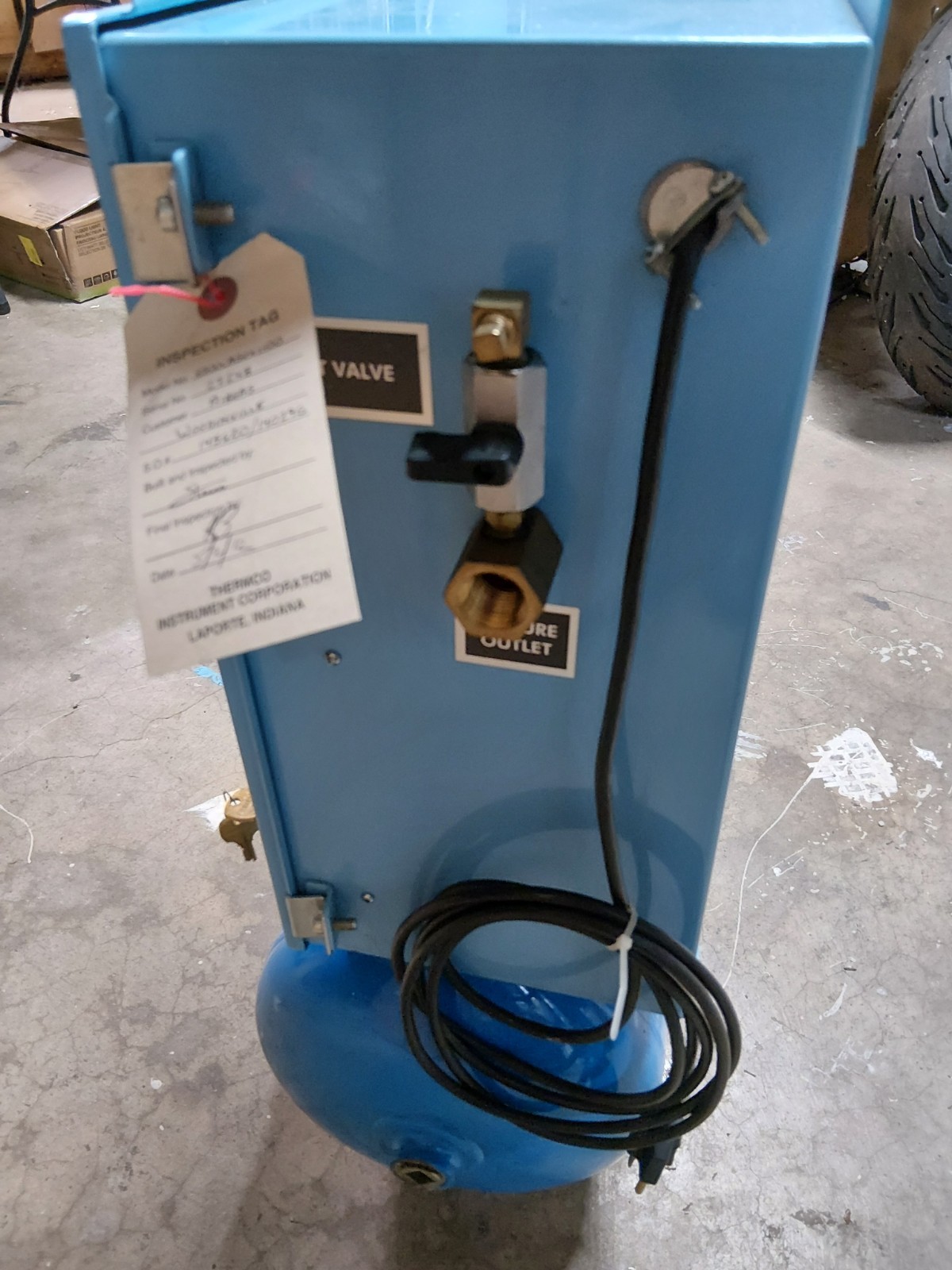 Thermco Gas Mixer 8500CA50X1100 Ar/CO2 0-50% 750CFH Weld Gas Mix Mild Steel