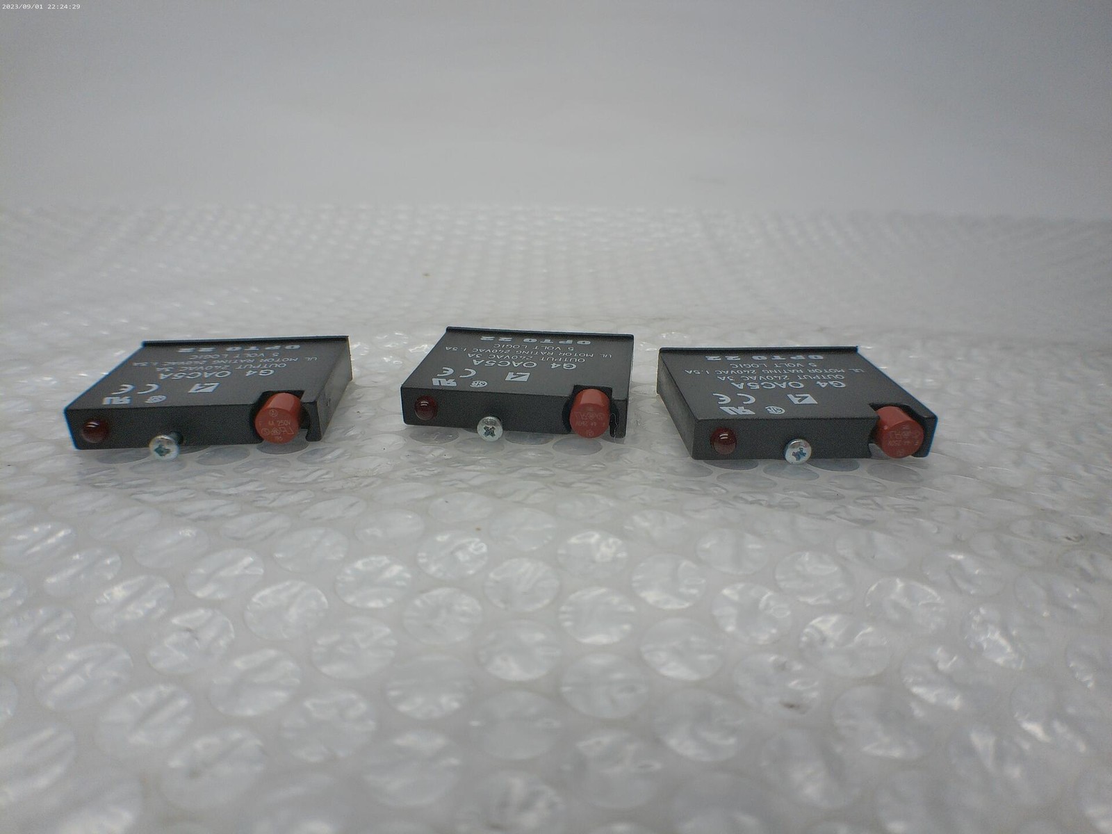 OPTO 22 G4 OAC5A MODULE LOT OF 3 NSNP