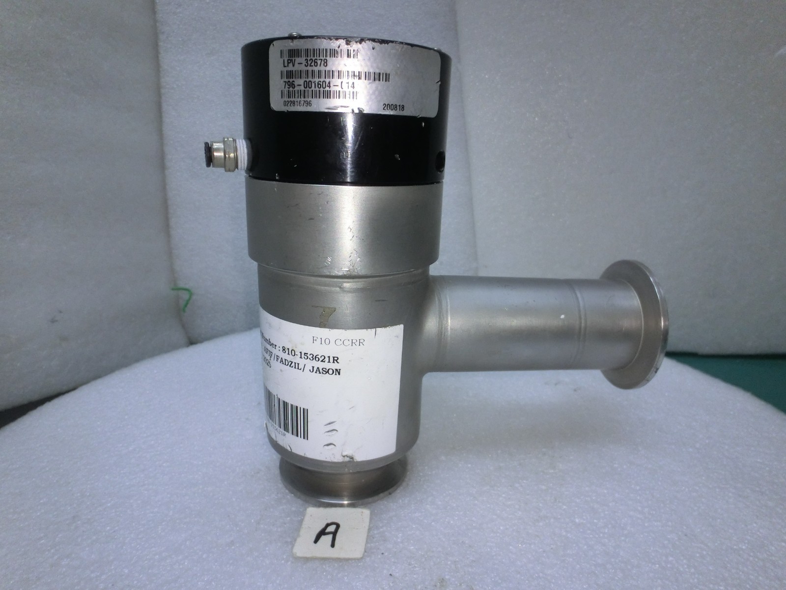 MKS HPS LPV-32678, Lam 796-001604-014 Vacuum valve,Used,US ~97487