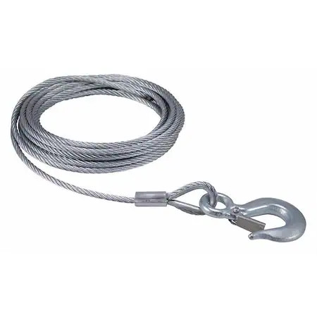 Dutton-Lainson 6520 Cable And Hook,1/4 In X 25 Ft.