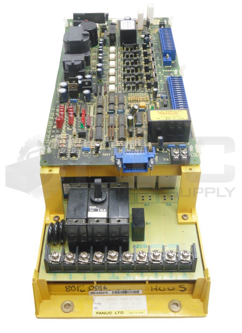 NEW FANUC A06B-6058-H005 A20B-1003-0090/04 CONTROLLER CARD, W/ A76L-0300-0133/A