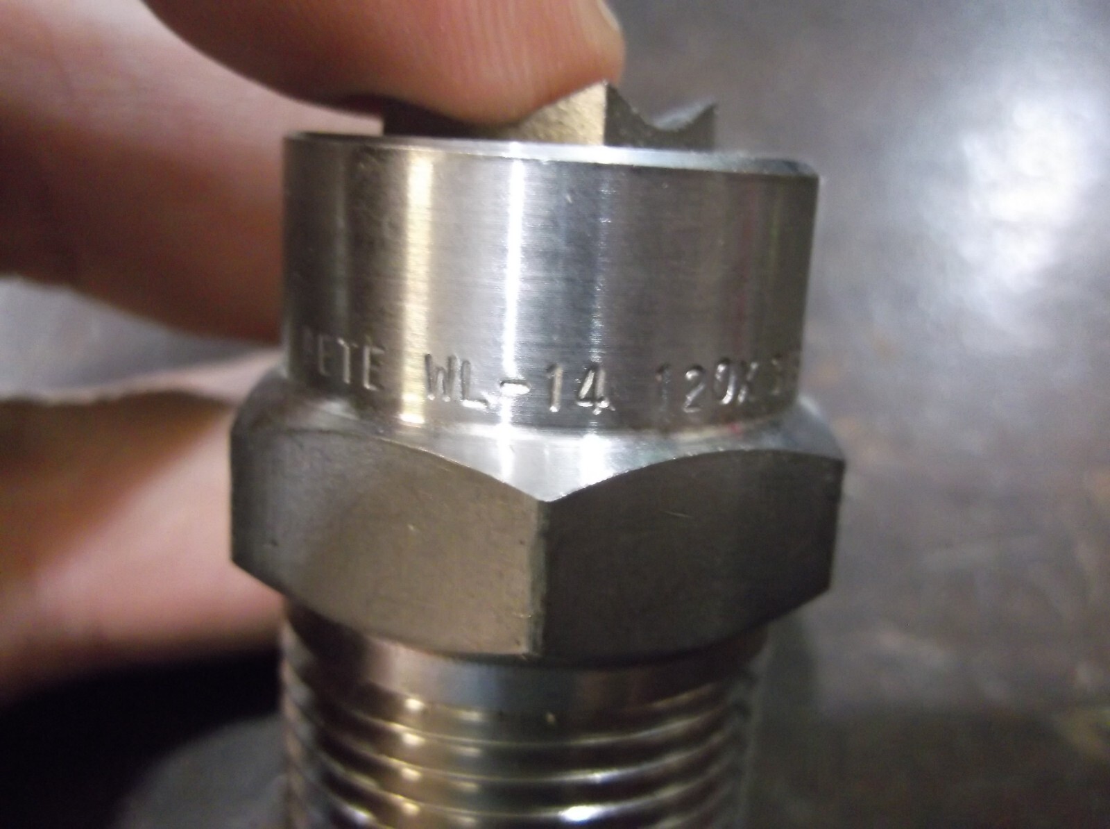 BETE WL-14 SPRAY NOZZLE 120X 316 (BIN157)