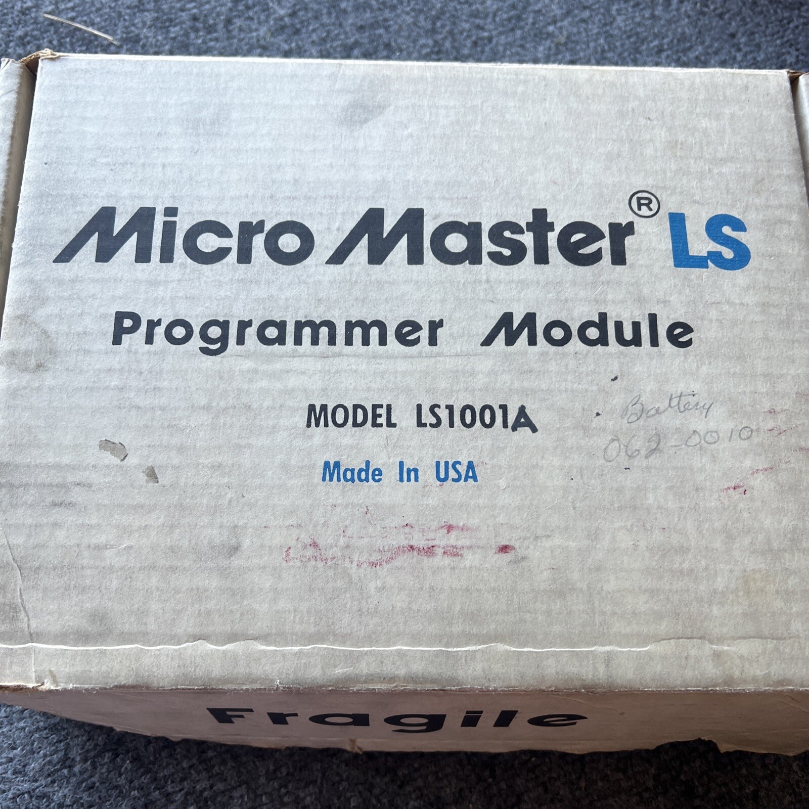 IN BOX MINARIK LS1001 MICRO MASTER LS Free Shipping