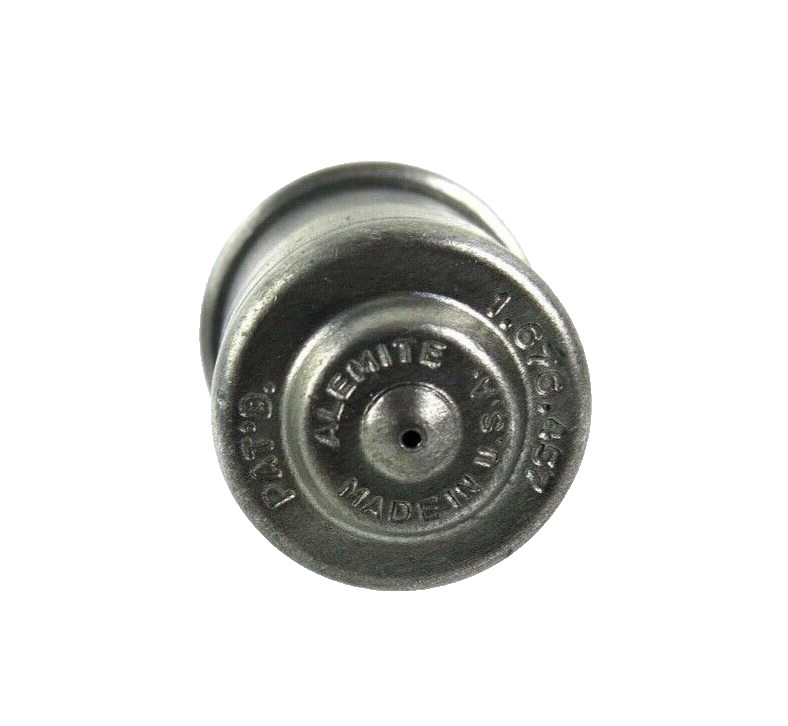 Vtg Alemite Grease Cup Gits Oiler with 1/8″ NPT Threads & 1/4″ Grease Fitting