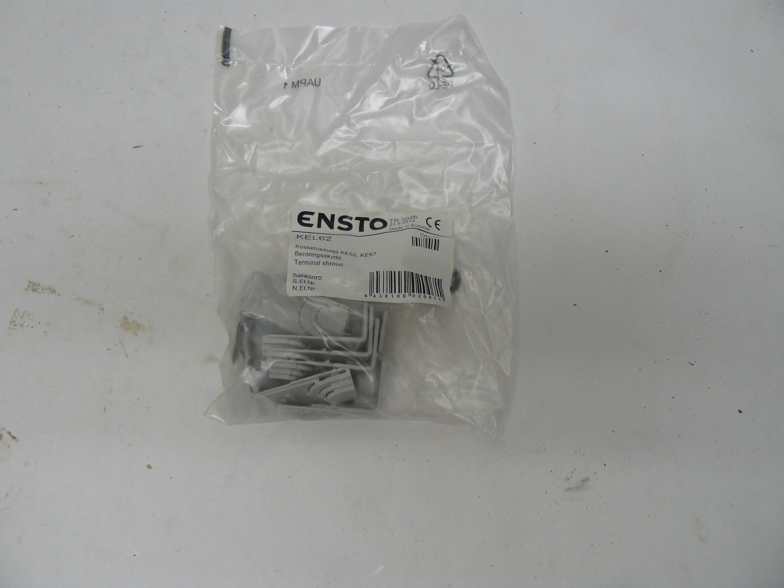 Ensto KEL62 terminal shroud 28mm L x 19.4mm W x 40.8mm H pack of 10 new