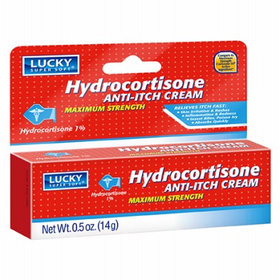 Hydrocortisone 1% Anti-Itch Cream, 0.5 oz. – 10368-24