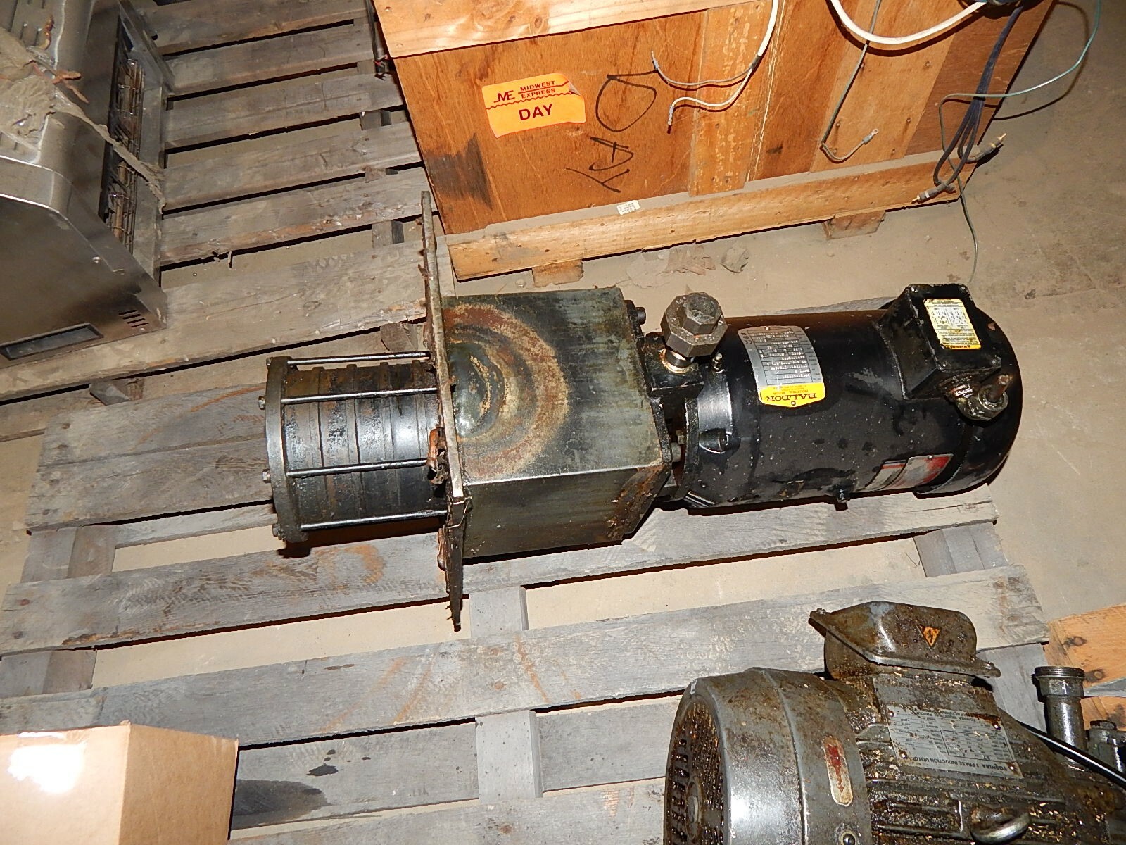 Baldor 36H200X100G1 Industrial Motor Series F MSC4-10-500F5