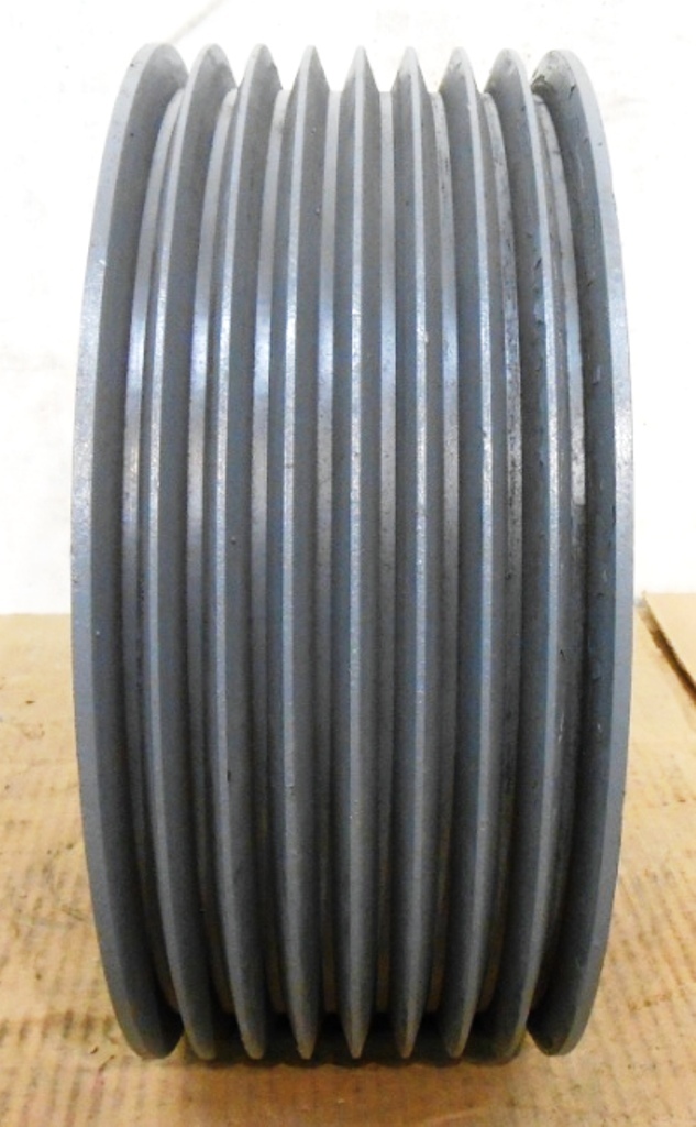UNKNOWN BRAND PULLEY SHEAVE 8 GROOVE 8-5V15.0, 15″ OD X 5 1/8″ ID X 5 7/8″ WIDE