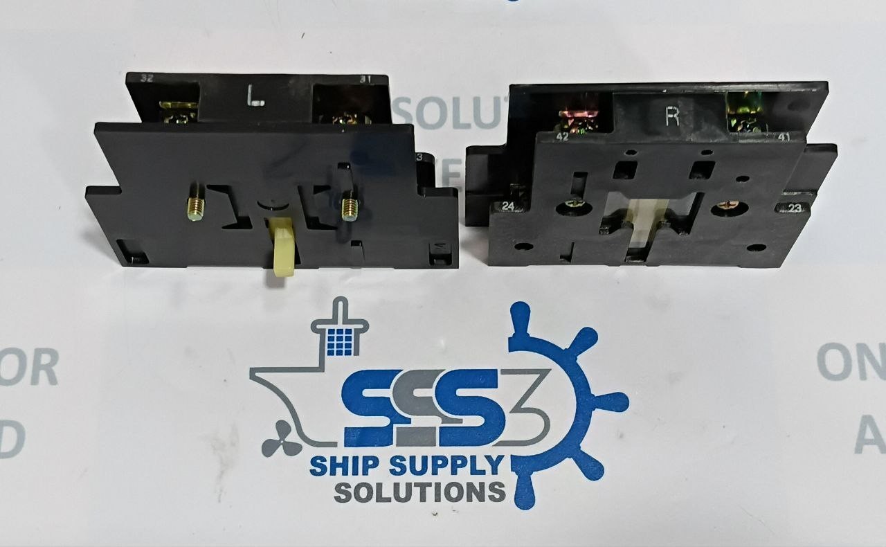 Terasaki SC-8N/10N/11N/12N Auxiliary Contact Block (L & R) (Pack of 3 Sets)