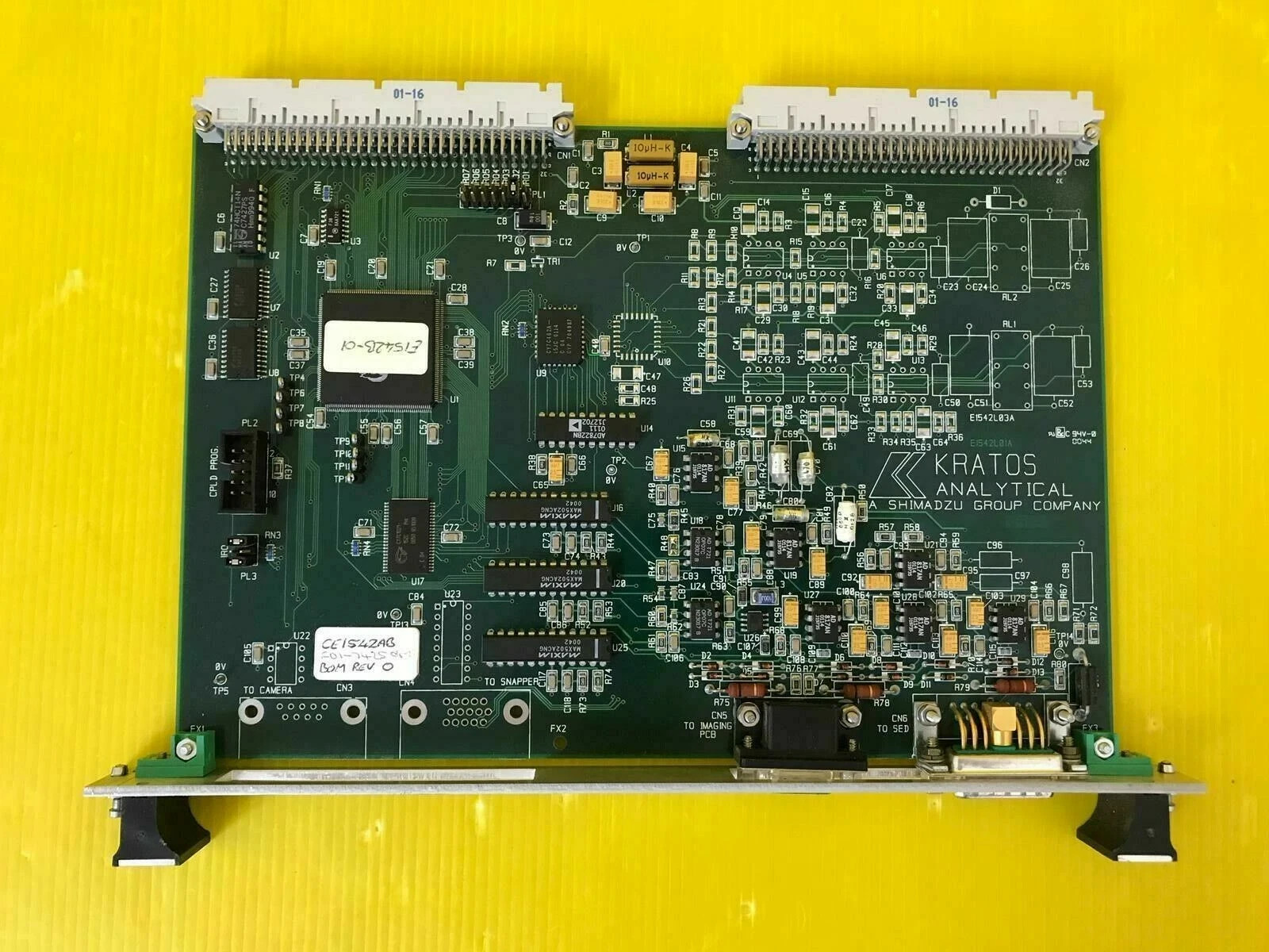 ✅ KRATOS ANALYTICAL CE1542AB BOM REV 0 Pulled From Kratos Analytical 7 3391 AA