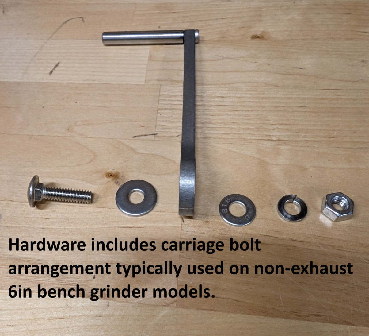 Bench Grinder Eye Shield Kit 6” | Baldor & Others | Made in USA