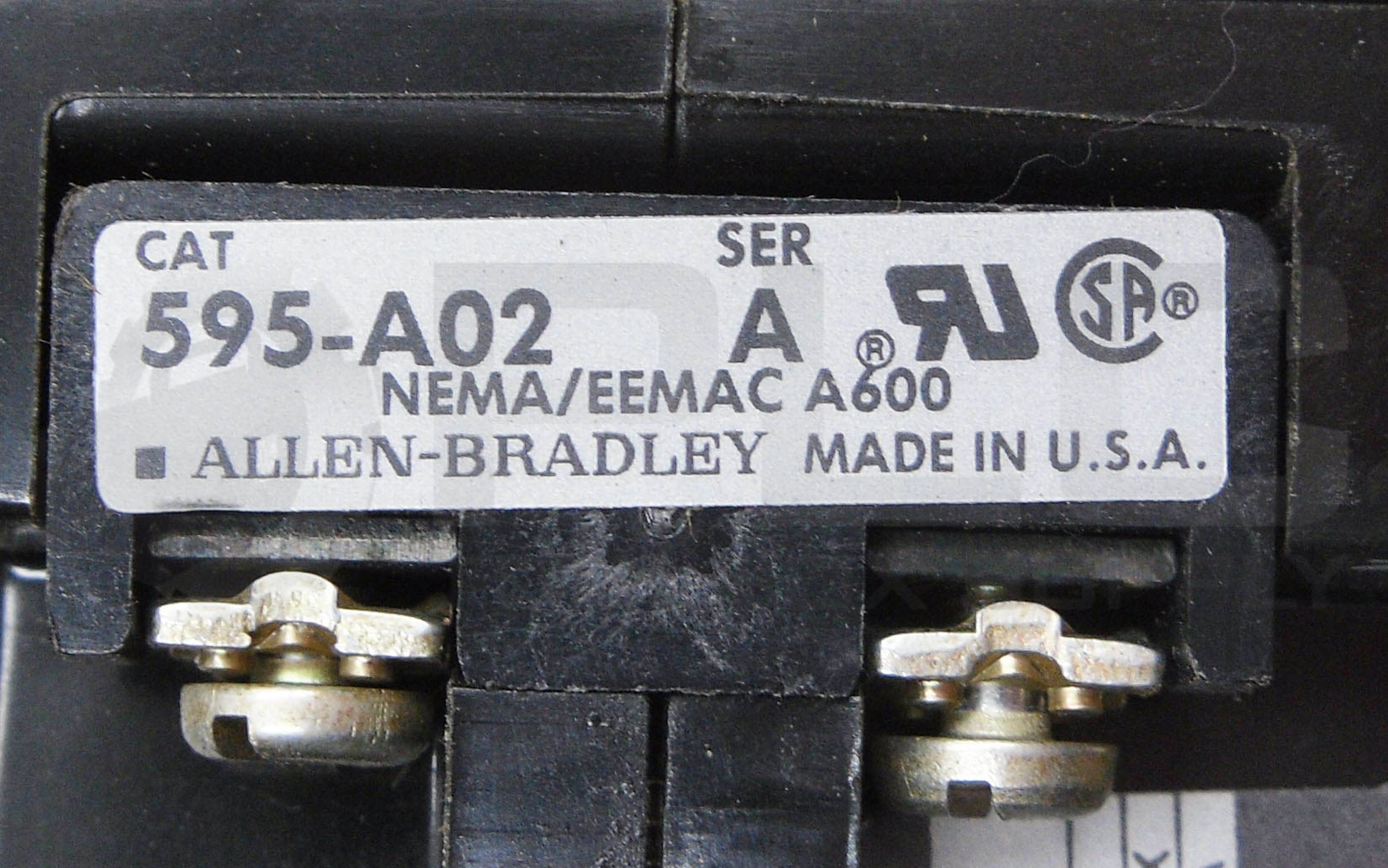 ALLEN BRADLEY 509-AOD /B W/ CB236 W/ 42185-800-01 W/ 595-A /B W/ W38 595-A02 /A