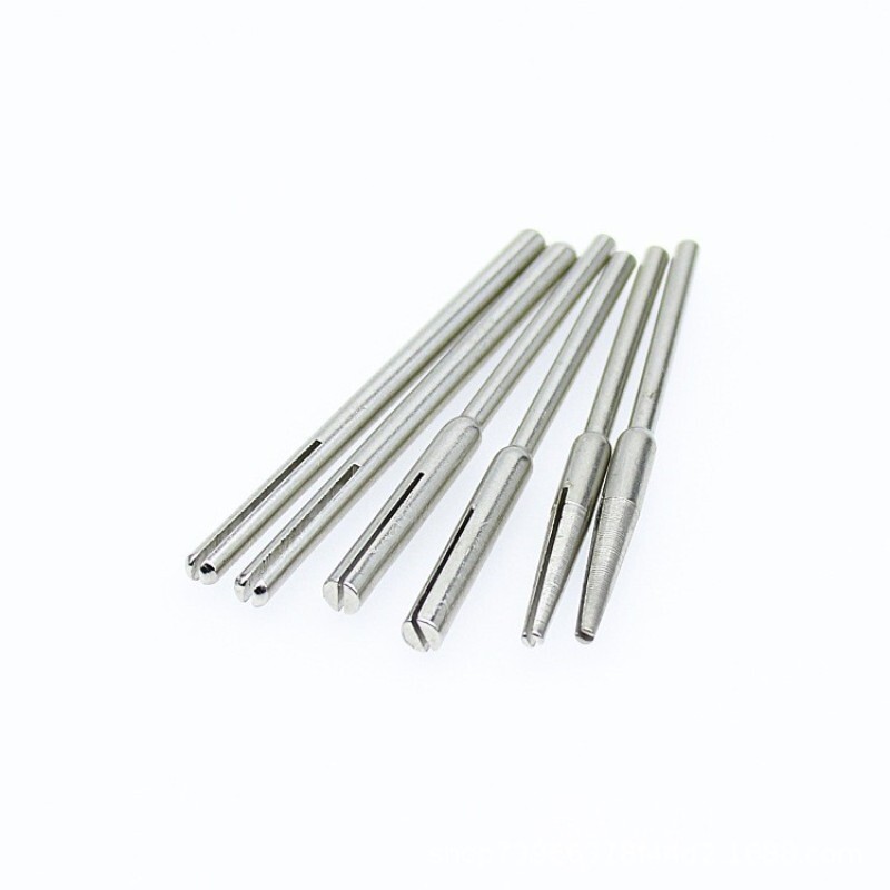3/32″ Shank Dia Split Mandrel for Abrasive Sanding Disc Sandpaper 10pcs