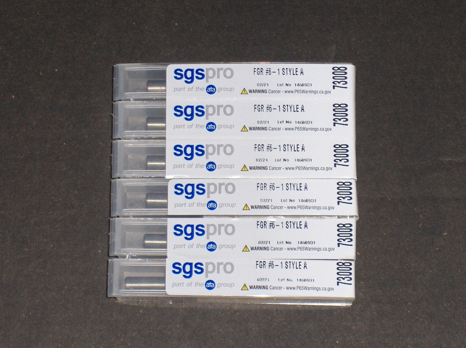 SGS PRO FGR #6-1 STYLE A FIBERGLASS ROUTER *BRAND NEW* QUANTITY OF 6