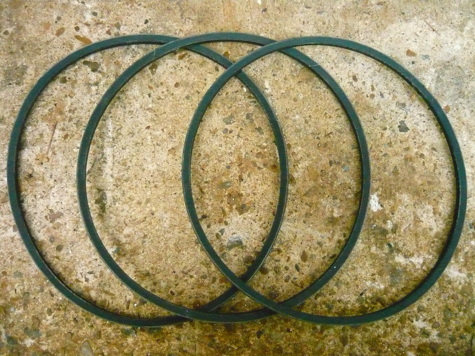Bando American BanSet Power King A36 Belt / V-Belt Lot Of Three (3) New / NOS