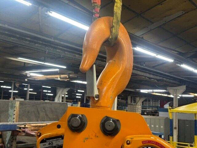 HARRINGTON CB400 40 TON HAND CHAIN HOIST 12′ LIFT