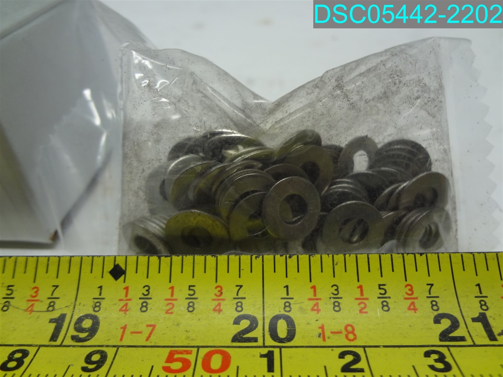 QTY=200: 3/8 inch 316 Stainless Steel SAE Flat Washer