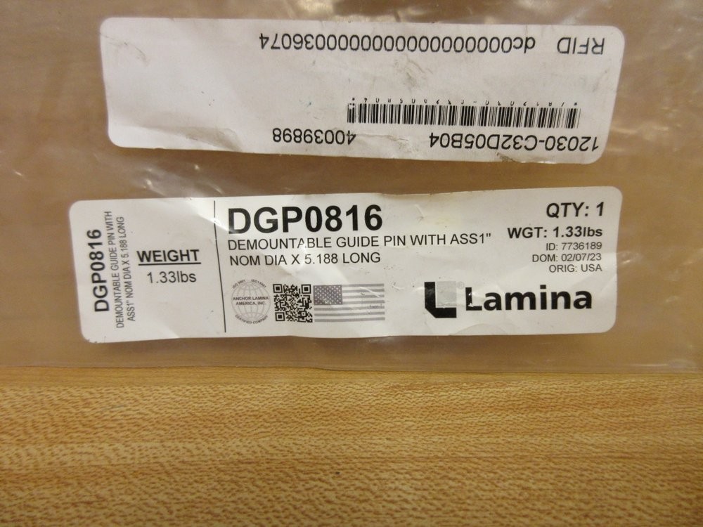 Lamina DGP0816 Demountable Guide Pin