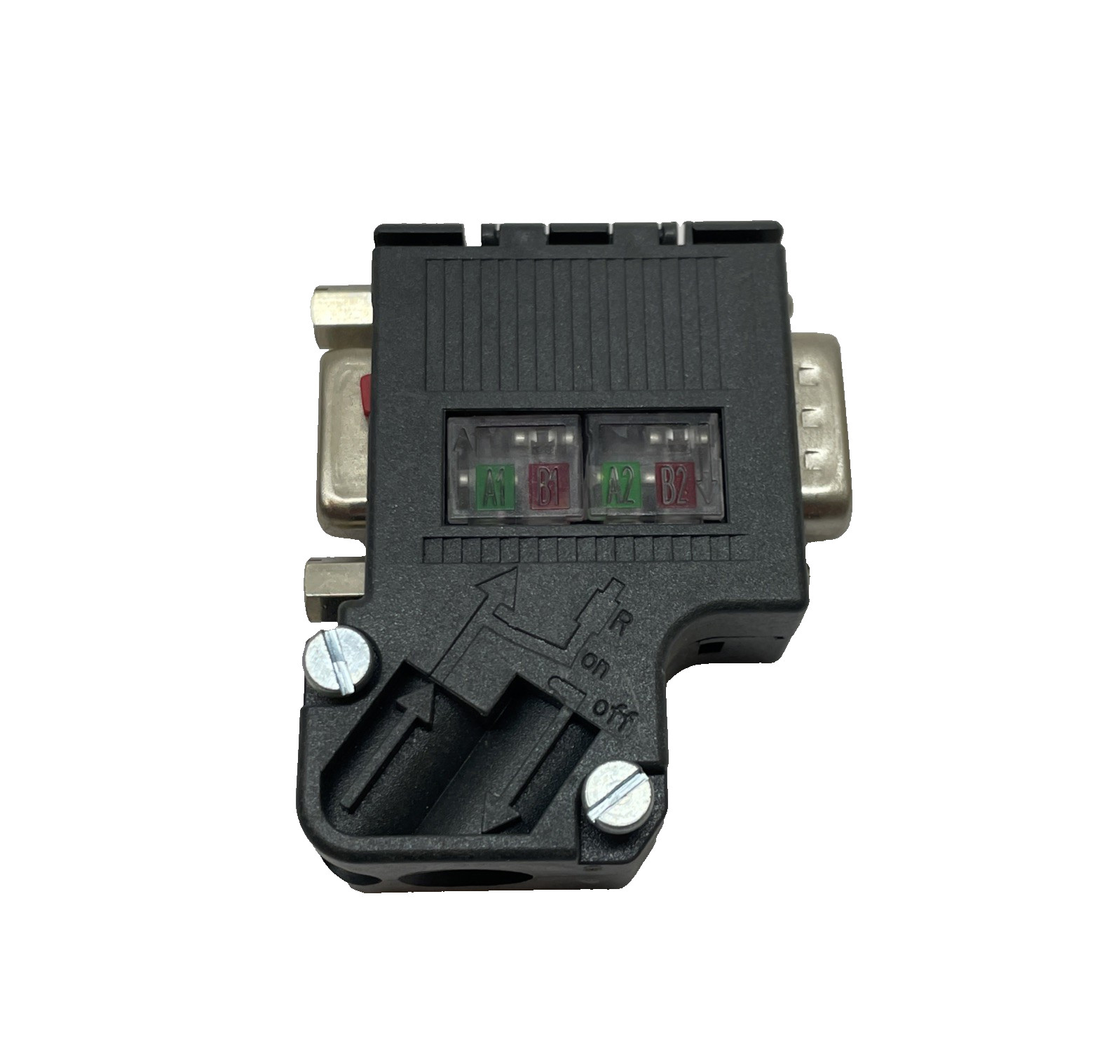 Siemens 6ES7-972-0BB60-0XA0 Profibus DP Bus Connector 35° Cable Outlet