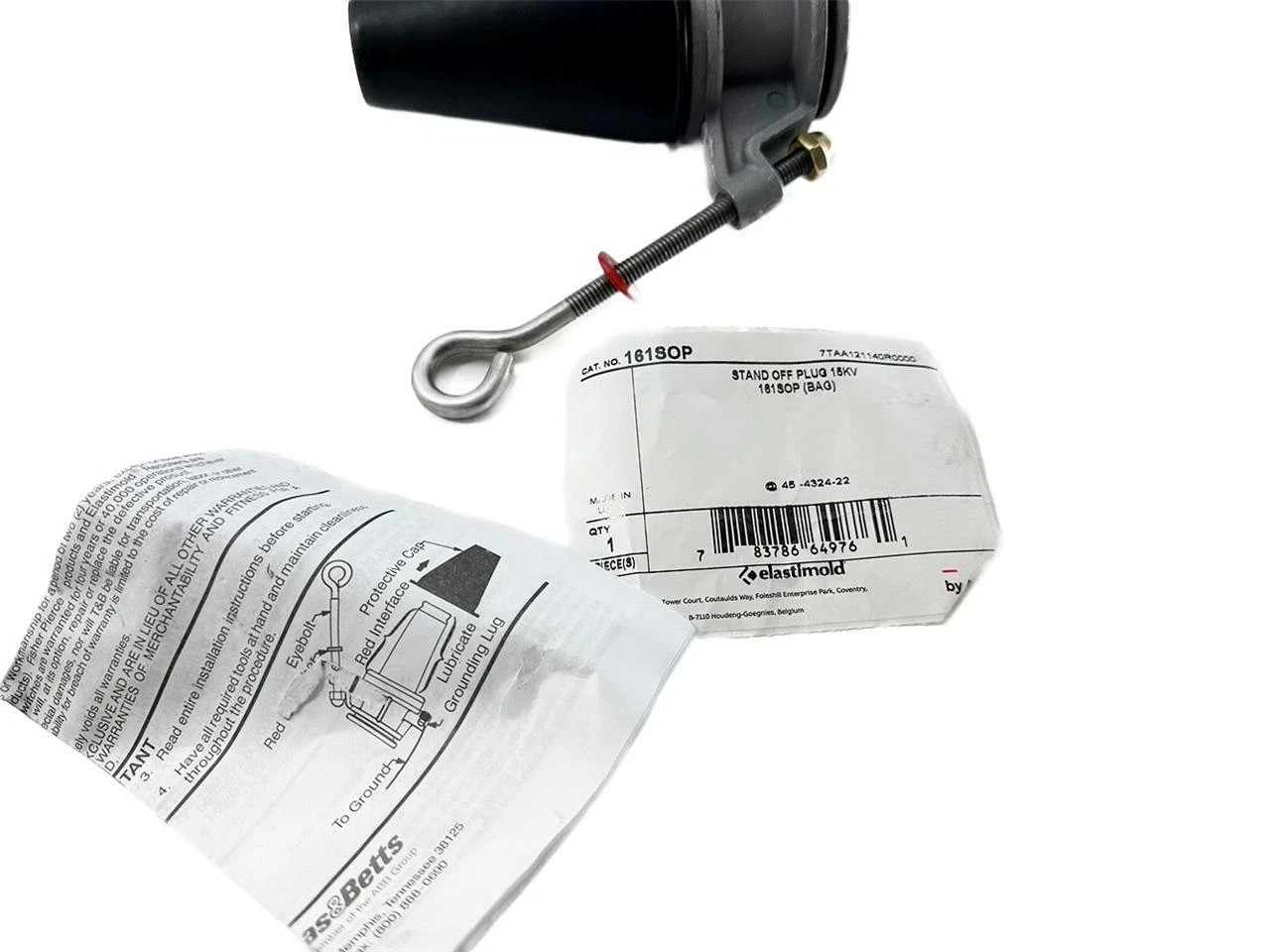 Thomas Betts Elastimold Stand Off Plug 15KV 161SOP NEW FREE FAST SHIP