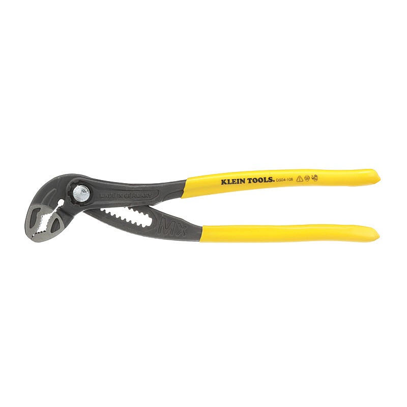 Klein Tools KLE-D504-10B 10″ Quick-Adjust Pump Pliers, Steel, Adjustable