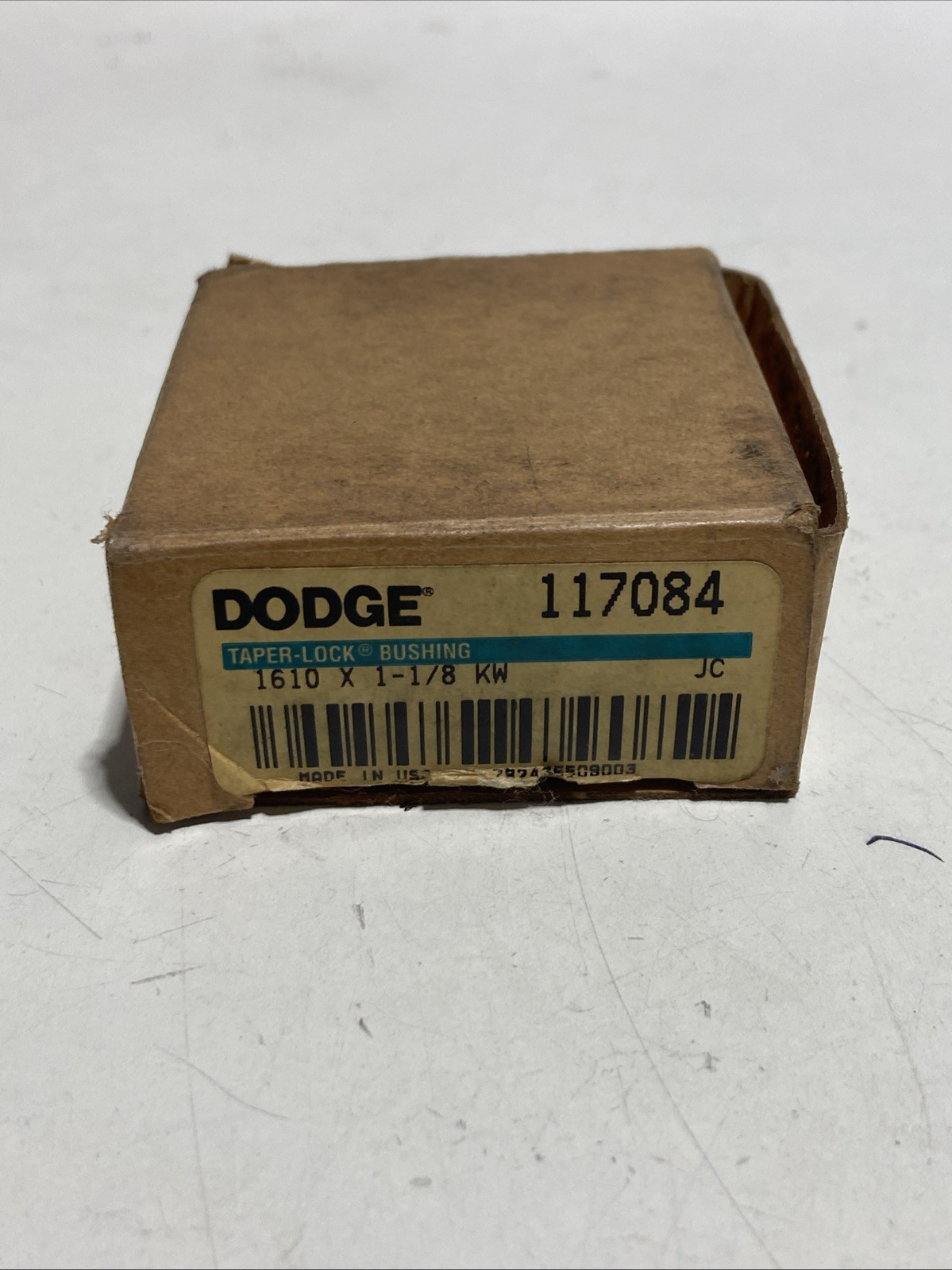 BALDOR DODGE TAPER-LOCK BUSHING 1610 X 1-1/8 KW 117084