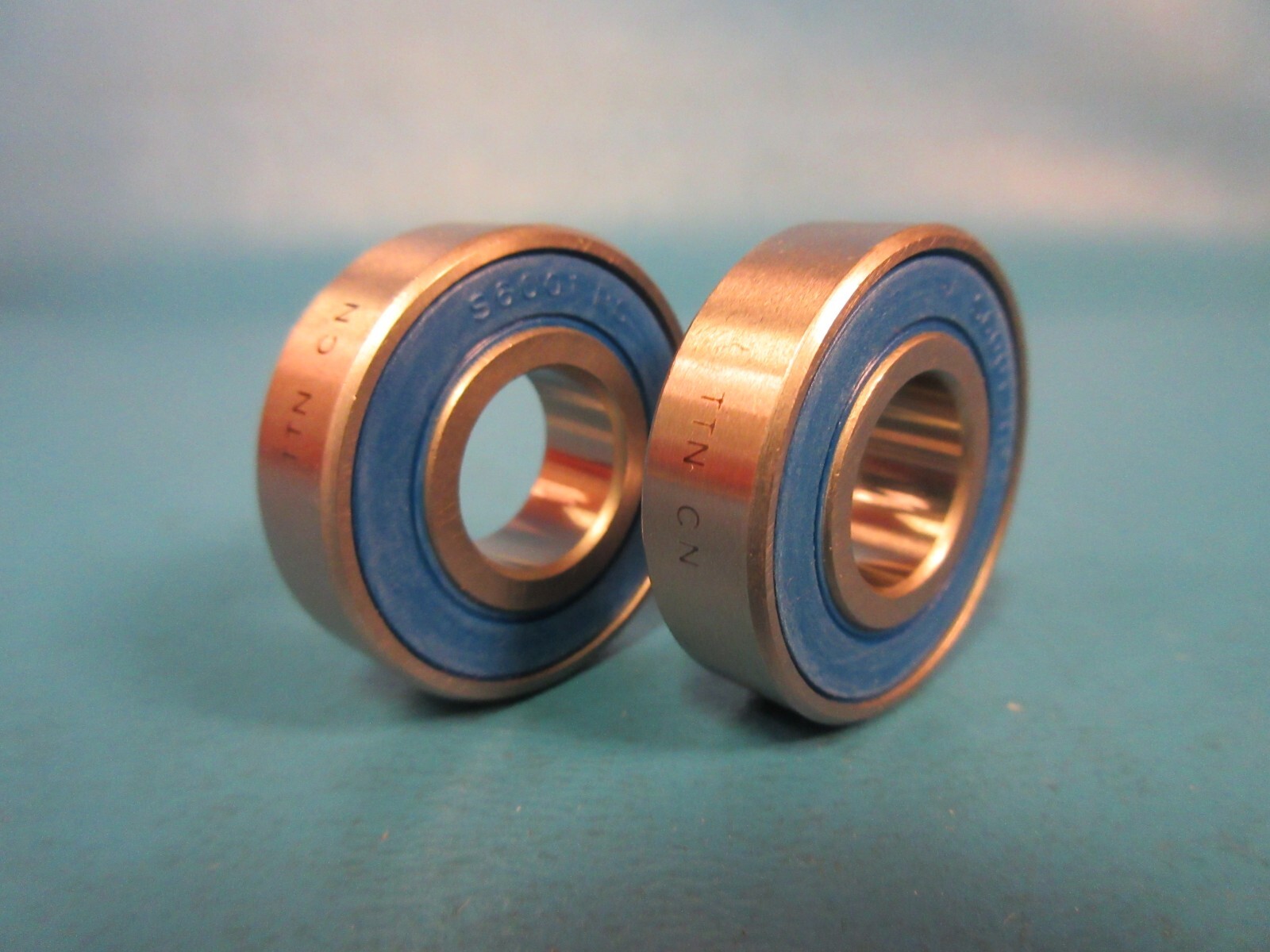 Lot of 2 Tritan SS6001 2RS FM222, Radial Ball Bearing, (KYK, BL, SMT)